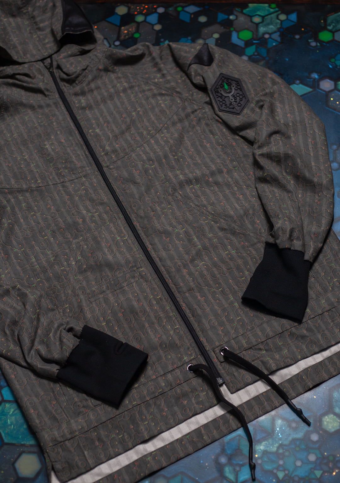 Hoodie Men / NEPTUNE Microfiber - REBIRTH OF IKARO Forest